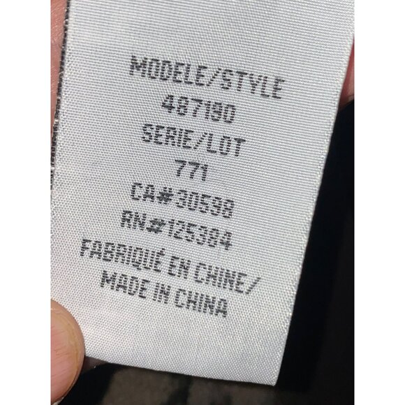 Marcona Vintage Womens Leopard Print Puffer Coat With Faux Fur Trim Hood Size M - Picture 5 of 12